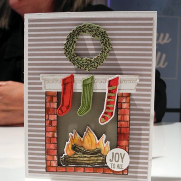 Stampin’ up! Sizzix Festive fireside framelits dies 9 pcs - Picture 6 of 7